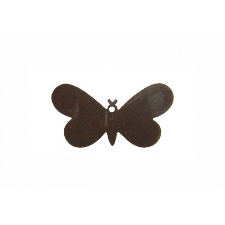 Vintaj Fairy Butterfly in ottone naturale