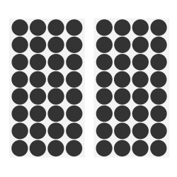 We R Cinch Velcro Stickers - Applicazioni in velcro rotonde 2cm x64