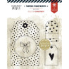 IN ARRIVO!! Florileges Clear Stamp TROIS ETIQUETTES