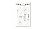 PaperNova Design Harmony Anemones Clear Stamp