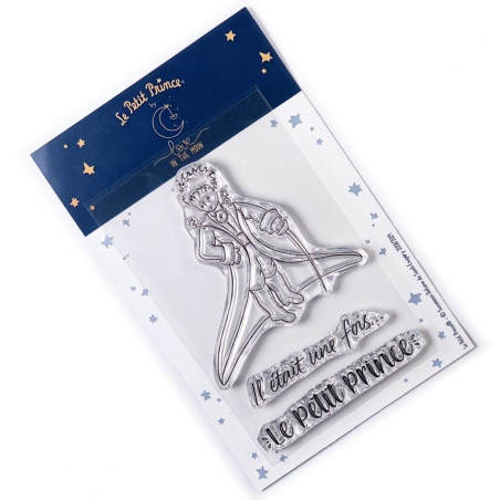 Love In The Moon Clear Stamp Le Petit Prince - Once Upon a Time