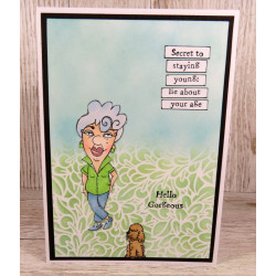 AALL & Create Stamp Set 846 Hello Gorgeous