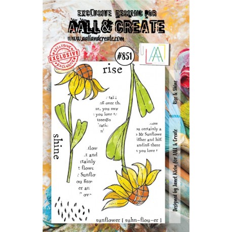 AALL & Create Stamp Set 851 Rise & Shine