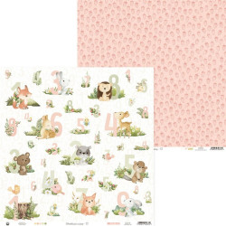 Piatek WOODLAND CUTIES Paper Pad 30x30cm