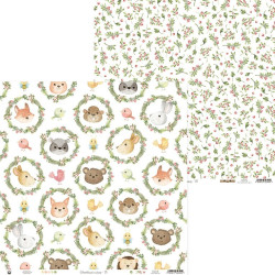 Piatek WOODLAND CUTIES Paper Pad 30x30cm