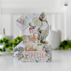 Piatek WOODLAND CUTIES Paper Pad 30x30cm