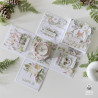 Piatek13 Light Chipboard Embellishments WOODLAND CUTIES - BIRTHDAY CAKE