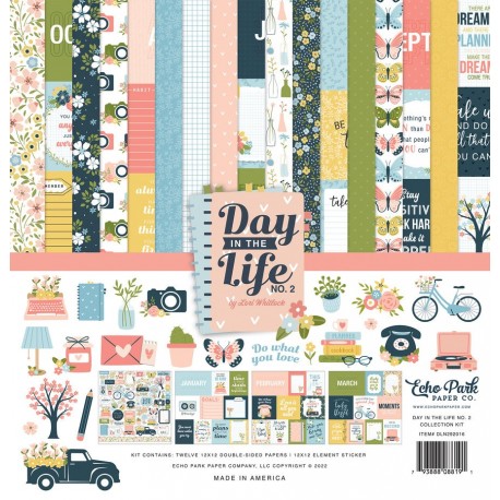 Echo Park Day In The Life No. 2 Collection Kit 30x30cm