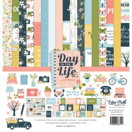 Echo Park Day In The Life No. 2 Collection Kit 30x30cm