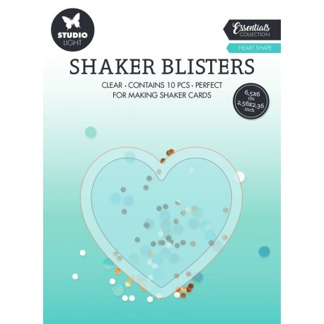 StudioLight Shaker Blister Heart Shape 10pz