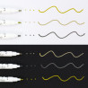 Nuvo Dual Tip Dot Markers Metallic
