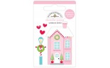 Doodlebug Design Sugarplum Street Doodle-Pops 3D Stickers