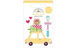 Doodlebug Design Cany Cane Lane Doodle-Pops 3D Stickers