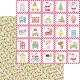 Doodlebug Design Candy Cane Lane Paper Pack 30x30cm