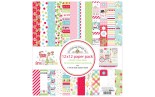 Doodlebug Design Candy Cane Lane Paper Pack 30x30cm