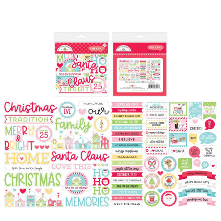 Doodlebug Design Candy Cane Lane Chit Chat