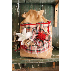 TESSUTO SCOTLAND ROSSO 50x68cm