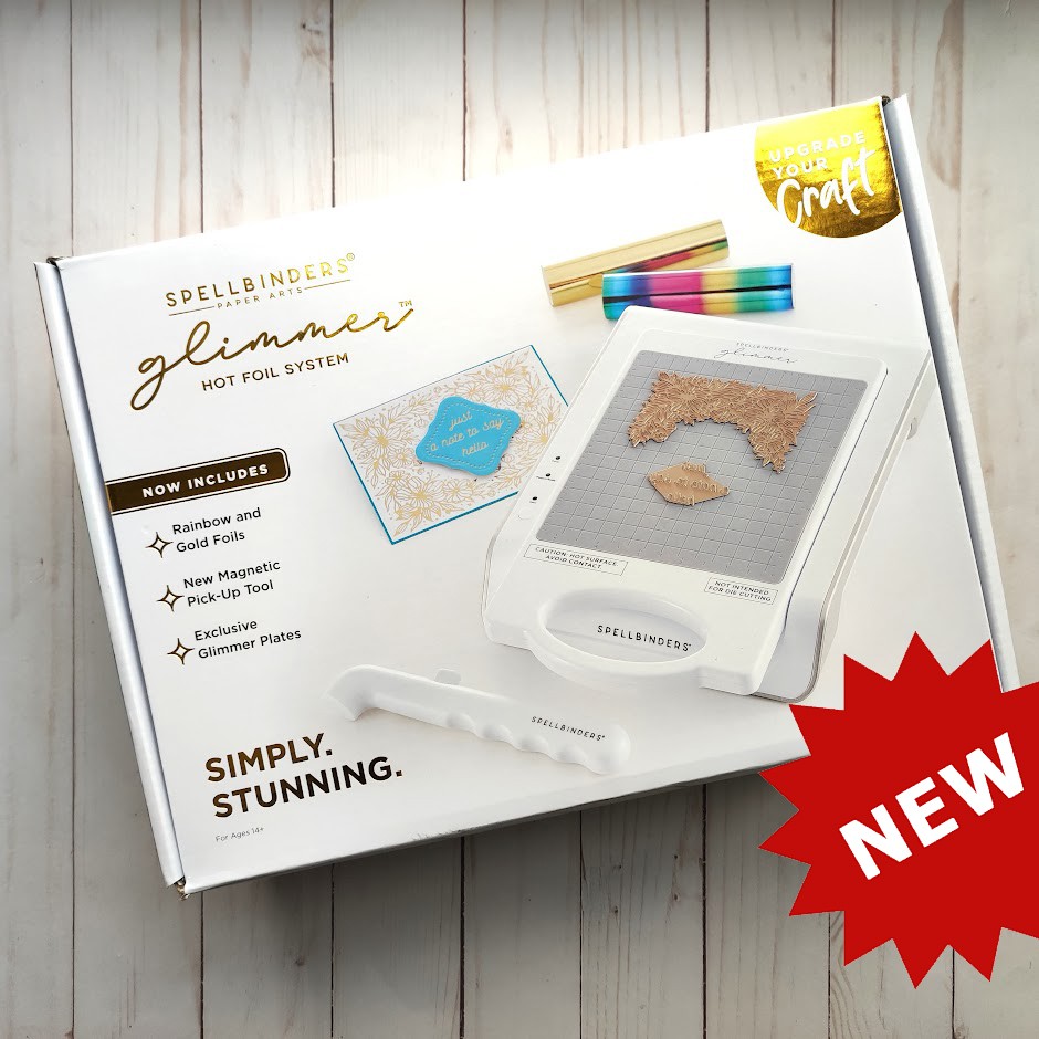 Dina Kowal Creative: Product Review: Spellbinders Glimmer Hot Foil