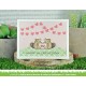 LAWN FAWN Heart Garland Backdrop Landscape Cuts