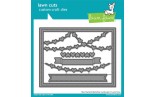 LAWN FAWN Heart Garland Backdrop Landscape Cuts