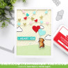 LAWN FAWN Heart Garland Backdrop Portrait Cuts