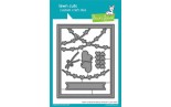 LAWN FAWN Heart Garland Backdrop Portrait Cuts