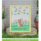 LAWN FAWN Heart Garland Backdrop Portrait Cuts