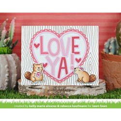 Lawn Cuts Background Hot Foil Plate Woodgrain