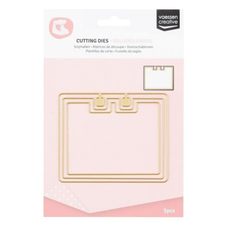 Cutting Die Rolodex no.1 Rounded Rectangle