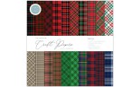 Craft Consortium Tartan Paper Pad 30x30cm