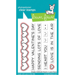 LAWN FAWN Simply Celebrate Hearts Cuts
