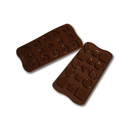 Stampo gessetti Choco Buttons