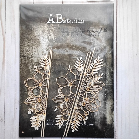 ABstudio Mixed Media Thick Cardboard FIORI 3