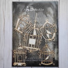 ABstudio Chipboard BIRDHOUSE ID-187