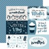 Echo Park The Magic of Winter Journaling Cards Double-Sided Cardstock 30x30cm