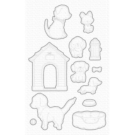 My Favorite Things Pawsitive Vibes Die-namics