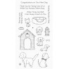 My Favorite Things Pawsitive Vibes Clear Stamps