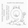 My Favorite Things Number Fun 9 Clear Stamps