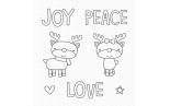 My Favorite Things Reindeer Love Clear Stamps