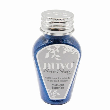Tonic Nuvo Pure Sheen Glitter Midnight Sapphire 50ml