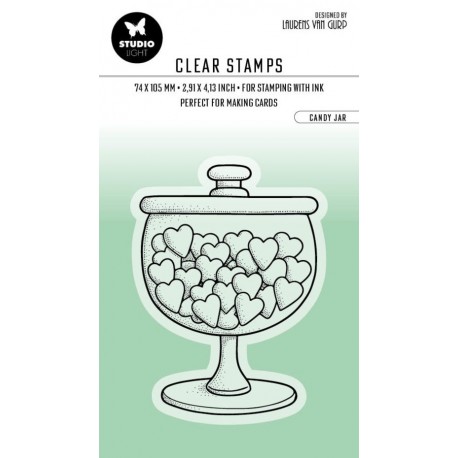 StudioLight Clear Stamp nr.351 Candy Jar