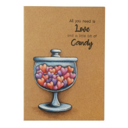 StudioLight Clear Stamp nr.351 Candy Jar