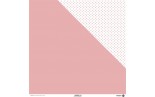 MODASCRAP - PASTEL DEEP SPRING ROSE - DOUBLE FACE 30x30 cm