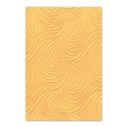 3-D Textured Impressions Embossing Folder - Flowing Waves 666051