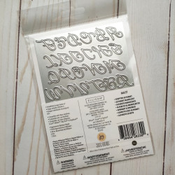 Thinlits Die - Scripted Alphabet 666127