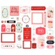 Carta Bella My Valentine Frames & Tags 34pz