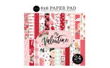 Carta Bella My Valentine Paper Pad 15x15cm