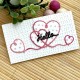 Creative Expressions Craft Dies One-Liner Collection Hearts