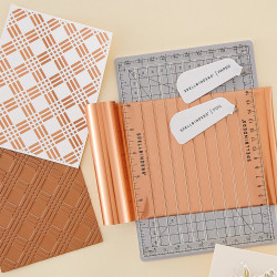 Spellbinders Glimmer Hot Foil Satin Rose Gold