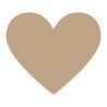 Spellbinders Glimmer Essential Solid Heart Glimmer Hot Foil Plate